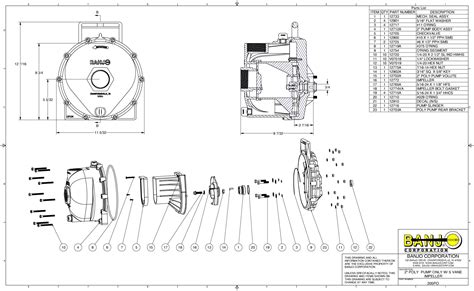 banjo centrifugal pump parts|banjo transfer pump.